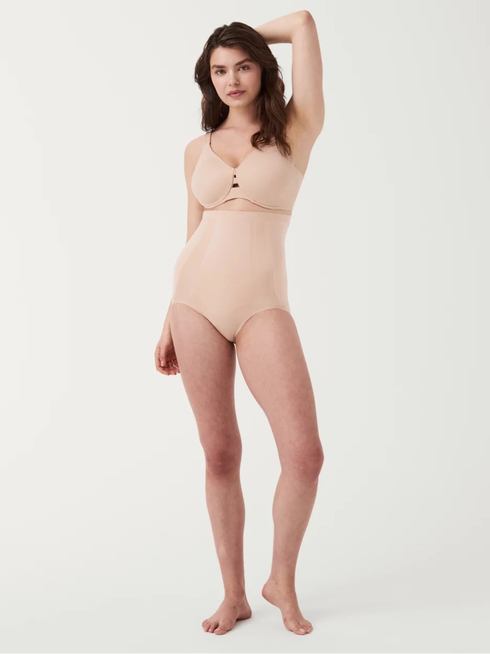 SPANX High-Waisted Brief Small color Oat